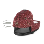 Landou PRIAM Lux Rosenrot Red | dark red Cybex Platinum - imagine 7