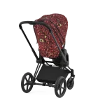 Parte Sport Carucior PRIAM Rosenrot Red | dark red + Cadru Carucior pentru Copii Priam Matt Black Cybex Platinum - imagine 3