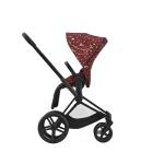 Parte Sport Carucior PRIAM Rosenrot Red | dark red + Cadru Carucior pentru Copii Priam Matt Black Cybex Platinum - imagine 4