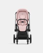 Carucior 2 in 1 Cadru Carucior pentru Copii Priam Chrome Black + Parte Sport Carucior Priam Peach Pink + Scoică Auto pentru Copii Cloud T i-Size Plus Peach Pink Cybex Platinum - imagine 6