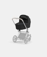 Carucior 2 in 1 Cadru Carucior pentru Copii Priam Chrome Brown + Landou PRIAM Lux Sepia Black + Parte Sport Carucior Priam Sepia Black Cybex Platinum - imagine 7