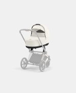 Carucior 2 in 1 Cadru Carucior pentru Copii Priam Rosegold + Landou PRIAM Lux Off White + Parte Sport Carucior Priam Off White Cybex Platinum - imagine 7
