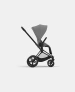 Carucior Sport Electric E-Priam: Cadru Cărucior pentru Copii e-Priam Matt + Parte Sport Carucior Priam Mirage Grey Cybex Platinum