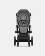 Carucior 2 in 1 Cadru Cărucior pentru Copii e-Priam Matt + Parte Sport Carucior Priam Mirage Grey + Scoică Auto pentru Copii Cloud T i-Size Plus Mirage Grey Cybex Platinum Cybex Platinum - imagine 6
