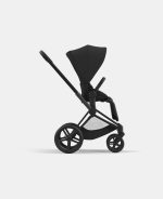 Carucior 2 in 1 Cadru Cărucior pentru Copii e-Priam Matt + Parte Sport Carucior Priam Sepia Black + Scoică Auto pentru Copii Cloud T i-Size Comfort Sephia Black Cybex Platinum Cybex Platinum - imagine 3