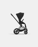 Carucior Sport Electric E-Priam: Cadru Cărucior pentru Copii e-Priam Matt + Parte Sport Carucior Priam Sepia Black Cybex Platinum