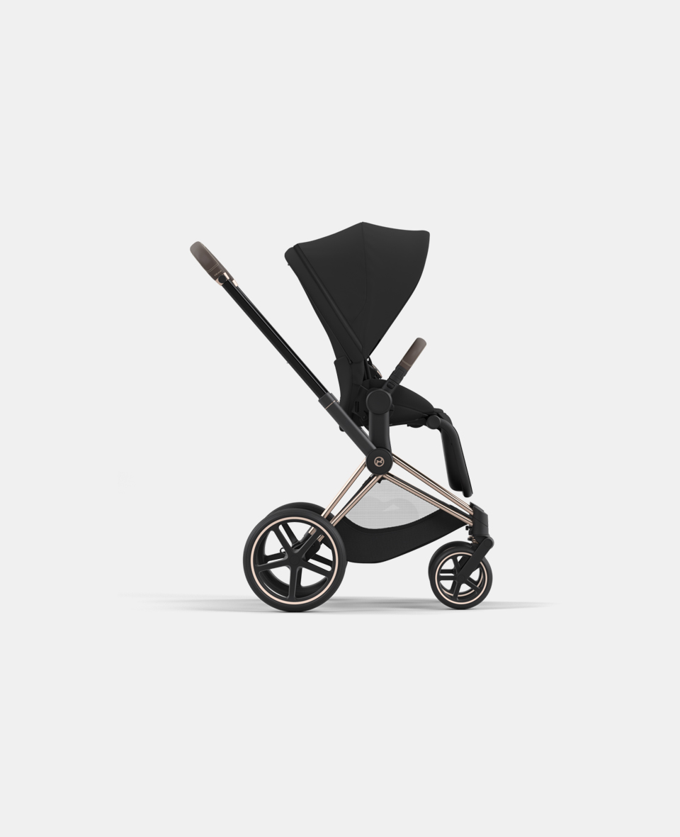 CYB_23_INT_y270_Priam_ROGO_SEBL.jpg Carucior Sport Priam: Cadru Carucior pentru Copii Priam Rosegold + Parte Sport Carucior Priam Sepia Black Cybex Platinum - imagine 1