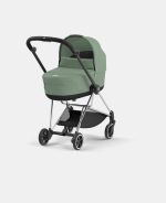 Carucior 2 in 1 : Cadru Carucior pentru Copii Mios Chrome Black + Landou Mios Lux Leaf Green + Parte Sport Carucior MIOS Leaf Green Cybex Platinum - imagine 3