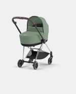 Carucior 2 in 1 : Cadru Carucior pentru Copii Mios Chrome Brown + Landou Mios Lux Leaf Green + Parte Sport Carucior MIOS Leaf Green Cybex Platinum - imagine 3