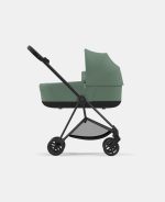 Carucior 2 in 1 : Cadru Carucior pentru Copii Mios Matt Black + Landou Mios Lux Leaf Green + Parte Sport Carucior MIOS Leaf Green Cybex Platinum - imagine 4