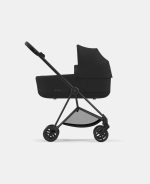 Carucior 2 in 1 Carucior Nou Nascut Mios: Cadru Carucior pentru Copii Mios Matt Black + Landou Mios Lux Sepia Black+ Parte Sport Carucior MIOS Sepia Black Cybex Platinum - imagine 4