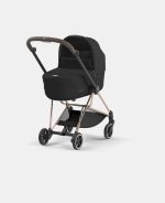 Carucior 2 in 1 Cadru Carucior pentru Copii Mios Rosegold + Landou Mios Lux Sepia Black + Parte Sport Carucior MIOS Sepia Black Cybex Platinum - imagine 3