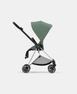 Carucior 2 in 1 : Cadru Carucior pentru Copii Mios Chrome Black + Parte Sport Carucior MIOS Leaf Green + Scoică Auto pentru Copii Cloud T i-Size Plus Leaf Green Cybex Platinum - imagine 4