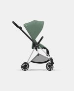 Carucior 2 in 1 : Cadru Carucior pentru Copii Mios Chrome Black + Parte Sport Carucior MIOS Leaf Green + Scoică Auto pentru Copii Cloud T i-Size Plus Leaf Green Cybex Platinum - imagine 5