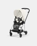 Carucior 2 in 1 : Cadru Carucior pentru Copii Mios Chrome Black + Parte Sport Carucior MIOS Off White + Scoică Auto pentru Copii Cloud T i-Size Plus Platinum White Cybex Platinum - imagine 3