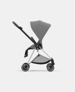 Carucior Sport Mios: Cadru Carucior pentru Copii Mios Chrome Brown + Parte Sport Carucior MIOS Mirage Grey Cybex Platinum - imagine 3