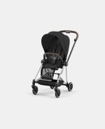 Carucior Sport Mios: Cadru Carucior pentru Copii Mios Chrome Brown + Parte Sport Carucior MIOS Sepia Black Cybex Platinum