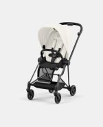 Carucior 2 in 1 : Cadru Carucior pentru Copii Mios Matt Black + Parte Sport Carucior MIOS Off White + Scoică Auto pentru Copii Cloud T i-Size Plus Platinum White Cybex Platinum - imagine 3