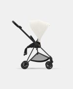 Carucior 2 in 1 : Cadru Carucior pentru Copii Mios Matt Black + Parte Sport Carucior MIOS Off White + Scoică Auto pentru Copii Cloud T i-Size Plus Platinum White Cybex Platinum - imagine 4