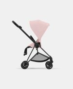 Carucior 2 in 1 : Cadru Carucior pentru Copii Mios Matt Black + Parte Sport Carucior MIOS Peach Pink + Scoică Auto pentru Copii Cloud T i-Size Plus Peach Pink Cybex Platinum - imagine 4