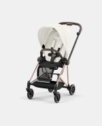 Carucior 2 in 1 : Cadru Carucior pentru Copii Mios Rosegold + Parte Sport Carucior MIOS Off White + Scoică Auto pentru Copii Cloud T i-Size Plus Platinum White Cybex Platinum - imagine 3