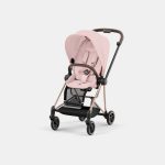 Carucior Sport Mios: Cadru Carucior pentru Copii Mios Rosegold + Parte Sport Carucior MIOS Peach Pink Cybex Platinum