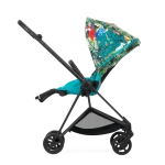 Parte Sport Carucior MIOS WE THE BEST BLUE | mid turquoise + Cadru Carucior pentru Copii Mios Matt Black Cybex Platinum - imagine 7