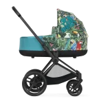 Carucior 2 in 1 Landou Priam Lux pentru căruciorul Priam Design Collaborations We The Best | mid turquoise + Cadru Carucior pentru Copii Priam Rosegold + Parte Sport Carucior Priam Design Collaborations We The Best Cybex Fashion - imagine 4