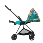 Parte Sport Carucior MIOS WE THE BEST BLUE | mid turquoise + Cadru Carucior pentru Copii Mios Matt Black Cybex Platinum - imagine 5