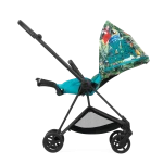 Parte Sport Carucior MIOS WE THE BEST BLUE | mid turquoise + Cadru Carucior pentru Copii Mios Matt Black Cybex Platinum - imagine 11