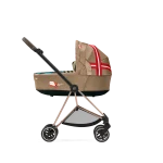 Landou MIOS Lux One Love | multicolor + Cadru Carucior pentru Copii Mios Rosegold Cybex Platinum