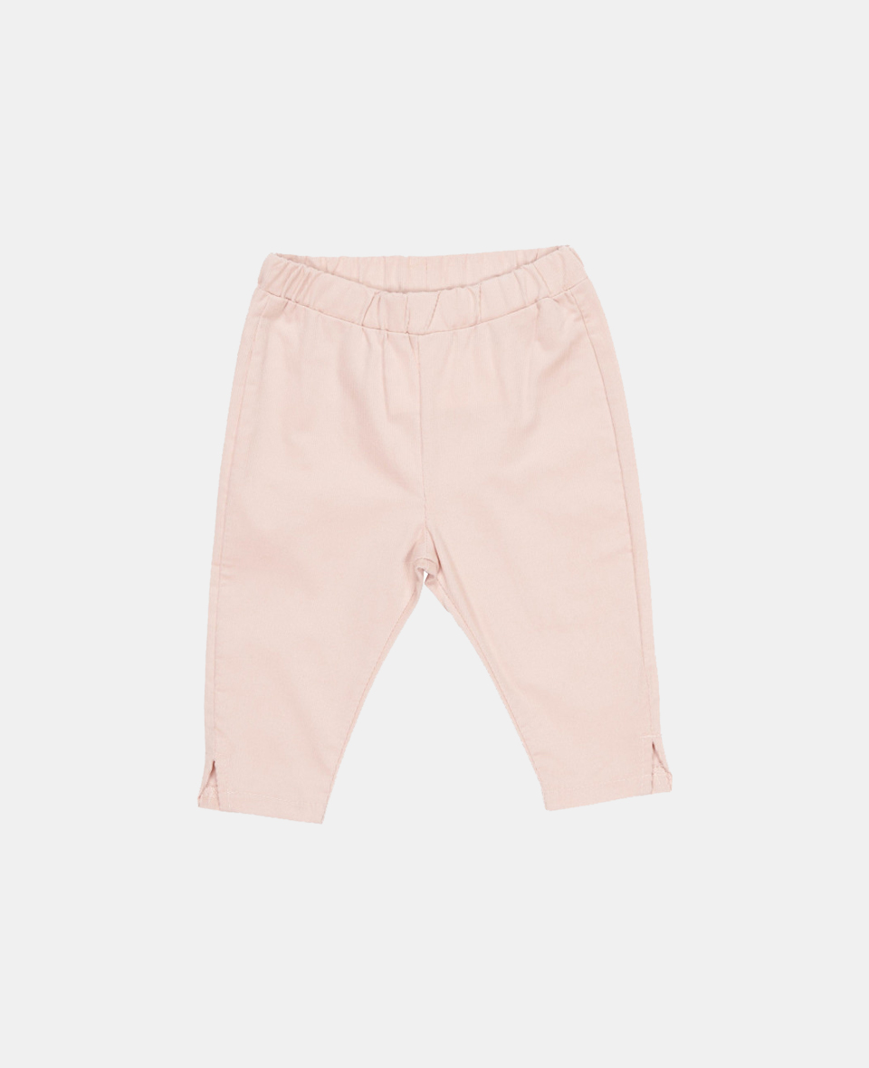 LD-CL35652101.jpg Pantaloni din catifea de bumbac organic - Soft Pink - Vintage Little Flowers - Little Dutch - imagine 1