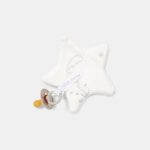 Suport pentru suzetă Steluță Ocean White Little Dutch