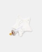 Suport pentru suzetă Steluță Ocean White Little Dutch