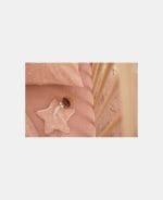 Suport pentru suzetă Steluță Wild Flowers Pink Little Dutch - imagine 3