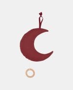 Jucărie muzicală pentru bebeluși Luna Pure Indian Red Little Dutch - imagine 2