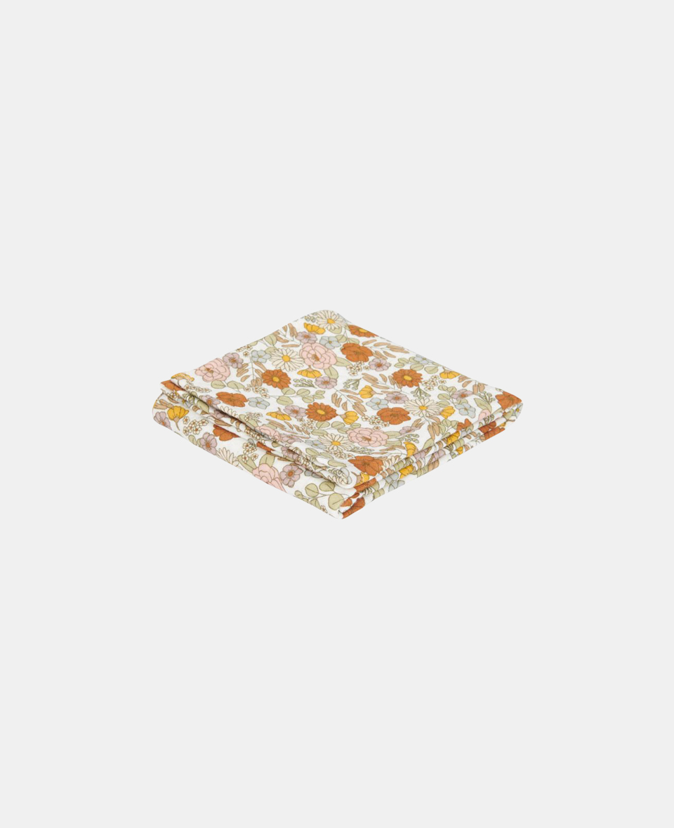 LD-TE50402001.jpg Muselină din bumbac - 120 x 120 cm - Vintage Little Flowers - Little Dutch - imagine 1