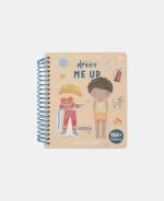 Carte cu activități pentru copii - Dress me Up - Jim - Little Dutch