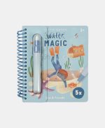 Carte magică de colorat cu apă - Jim - Little Dutch - imagine 2