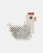 Joc creativ cu mărgele de călcat Hama - Little Farm - Little Dutch - imagine 6