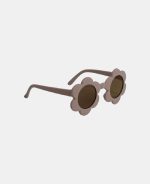 Ochelari de soare pentru copii cu protecție UV400 - Flower Mauve - Little Dutch - imagine 3