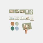 Carte pentru pictat cu degetele - Forest Friends - Little Dutch