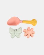 Jucării pentru plajă cu forme pentru nisip - Flowers & Butterflies - Little Dutch - imagine 2
