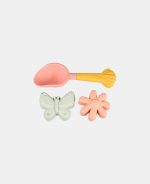 Jucării pentru plajă cu forme pentru nisip - Flowers & Butterflies - Little Dutch