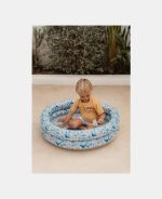 Piscină gonflabilă pentru copii - 80 cm - Ocean Dreams - Albastru - Little Dutch - imagine 4