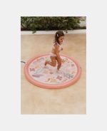 Piscină gonflabilă cu aspersoare pentru copii - Ocean Dreams - Roz - Little Dutch - imagine 7