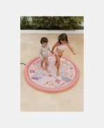 Piscină gonflabilă cu aspersoare pentru copii - Ocean Dreams - Roz - Little Dutch - imagine 8