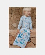 Placă pentru înot - Ocean Dreams - Albastru - Little Dutch - imagine 4