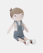 Păpușă textilă Jim 35 cm - colecția Vintage Sunny Stripes - Little Dutch - imagine 2