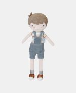 Păpușă textilă Jim 35 cm - colecția Vintage Sunny Stripes - Little Dutch - imagine 5